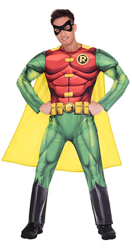 DC Comics Superhero Mens Fancy Dress Comic Hero World Book Day Adults Costumes - Picture 10 of 19