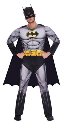DC Comics Superhero Mens Fancy Dress Comic Hero World Book Day Adults Costumes - Picture 4 of 19