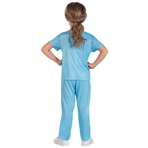 Kids Sustainable Doctor Scrubs Fancy Dress Surgeon Uniform Boys Girls Costume