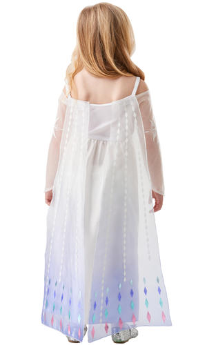 Reina de las Nieves Elsa Premium Niñas Elegante Vestido Cuento de Hadas Niños Día del Libro Disfraz - Imagen 10 de 12
