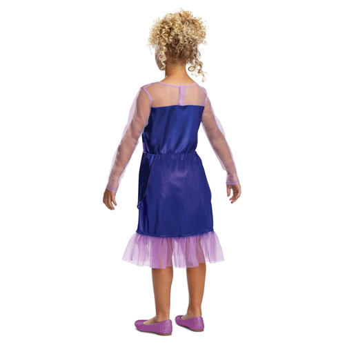 Official Girls Disney Villains Ursula Kids Fancy Dress Hallowee Costume Dress - Picture 3 of 6
