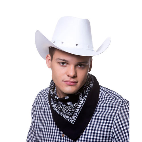 Sombreros de Vaquero Texas Damas Hombres Vestido Elegante Western Vestido Elegante Disfraz Accesorio - Imagen 39 de 46