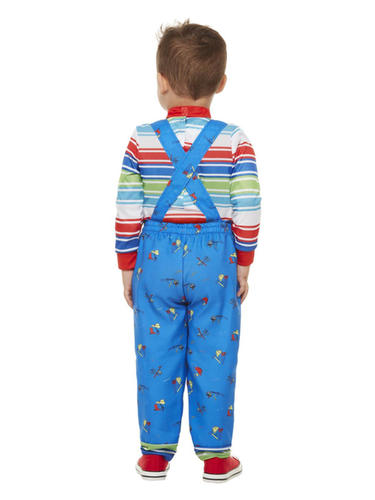 Chucky Kids Fancy Dress Halloween Horror Killer Doll Boys Girls Toddler Costumes - Picture 28 of 32
