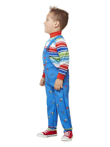Chucky Kids Fancy Dress Halloween Horror Killer Doll Boys Girls Toddler Costumes - Picture 29 of 32