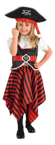 Pirate Kids Costume + Hat Book Week Boys Girls Halloween Fancy Dress Childs 3-8 - Picture 9 of 28