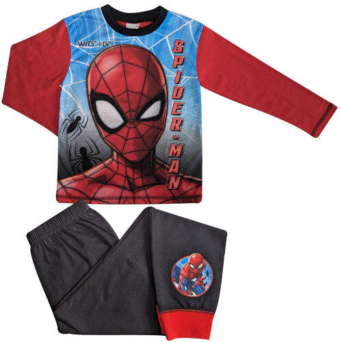Official Spiderman Kids Pjs Toddler Boys Superhero Character Pyjamas 4-10 Years - Picture 3 of 5