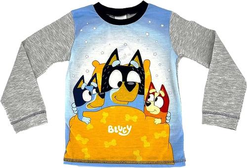 Official Bluey Toddler Cartoon Character Kids TV Pyjamas Boys PJs 18Mths - 5Yrs - Picture 4 of 20
