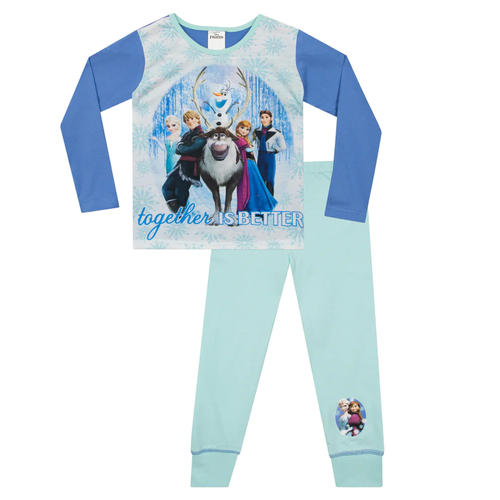 Official Girls Disney Princesses Character Pyjamas Kids PJs Nightwear 2-10 Years - Picture 24 of 37