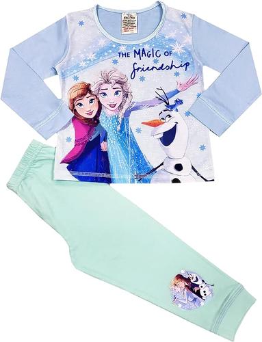 Official Girls Disney Princesses Character Pyjamas Kids PJs Nightwear 2-10 Years - Picture 16 of 37