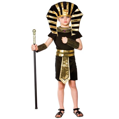 Ägyptisches Jungen Kostüm Historisches Altägypten Pharao Kinderkostüm - Bild 16 von 19