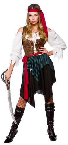 Nuevo Disfraz Conjunto Pirata Caribeño Damas Semana del Libro Mujeres Adultos - Imagen 7 de 7