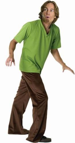 Licensed Scooby Doo Halloween Fancy Dress 80s Mens Ladies Adults Costume Outfits - Picture 8 of 9