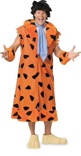 The Flintstones Adults Fancy Dress Cavemen 1960s Ladies Mens Costumes Outfits - Picture 4 of 7