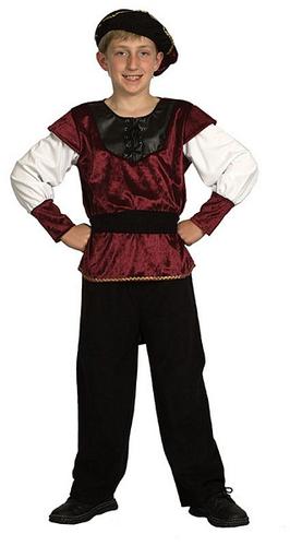 Royal Kings Boys Fancy Dress Tudor Medieval Fairytale Childrens Kids Costume New - Picture 22 of 26