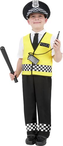 Polizist Jungen Kostüm Kinder Jungen Polizist Polizist Uniform Kinderkostüm - Bild 8 von 8