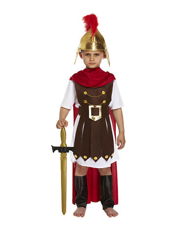 Roman Boys Fancy Dress Historical Rome Grecian Childrens Book Week Kids Costume - Picture 11 of 14