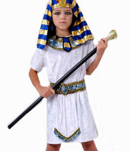 Girls Cleopatra Costume Greek Goddess Egyptian Queen Fancy Dress ...