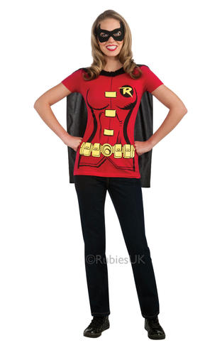 Camiseta de Superhéroe Adultos Elegante Vestido Cómic Hombre Damas Disfraz Conjunto Prenda para el torso - Imagen 13 de 18