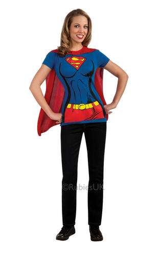 Camiseta de Superhéroe Adultos Elegante Vestido Cómic Hombre Damas Disfraz Conjunto Prenda para el torso - Imagen 16 de 18