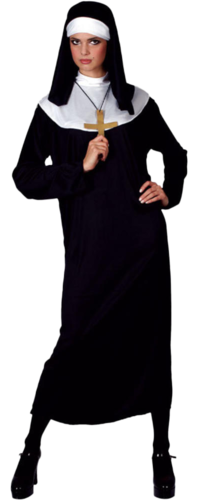 Sister Nun Ladies Fancy Dress Religious Holy Saints And Sinners Womens