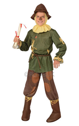 Wizard of Oz Scarecrow Boys Fancy Dress Book Week Kids Childrens Costume Outfit - Foto 3 di 4