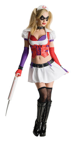 Halloween Villains Adults Fancy Dress Book Week DC Character Mens Ladies Costume - Picture 17 of 17