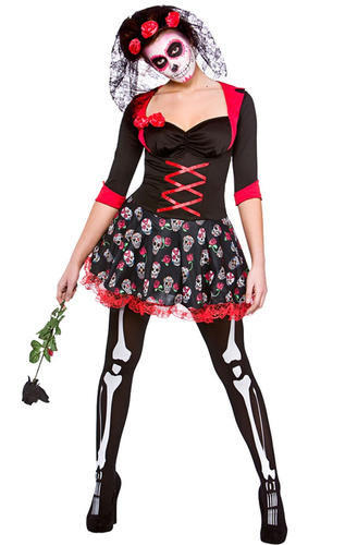 Tights Ladies Fancy Dress Mexican 