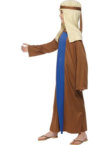 Joseph Shepherd Boys Fancy Dress Festive Nativity Christmas Kids Costume Outfit - Picture 9 of 12