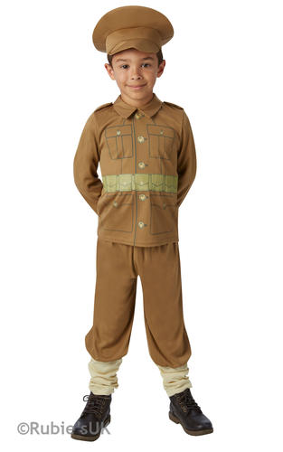 World War Kids Fancy Dress WW1 WW2 Historical Boys Girls Childrens ...