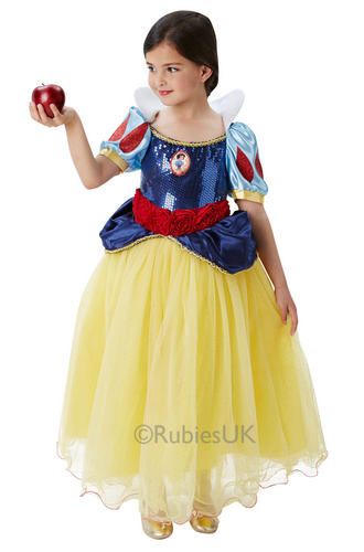 Disney Premium Princess Girls Fancy Dress Deluxe Fairytale Kids Childs Costumes - Picture 7 of 15