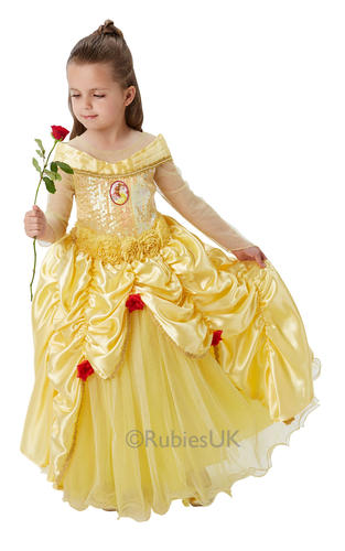 Disney Premium Princess Girls Fancy Dress Deluxe Fairytale Kids Childs Costumes - Picture 11 of 15