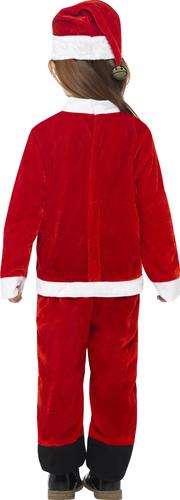 Santa Claus Kids Fancy Dress Festive Father Christmas Boys Girls Costume Outfit - Picture 11 of 17