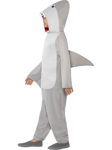 Shark Kids Fancy Dress Halloween Jaws Sea Creature Animal Boys Girls Costume New - Picture 4 of 25