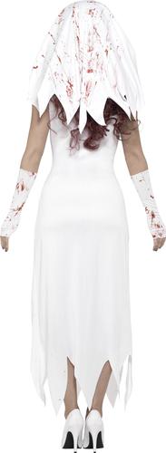 Scary Zombie Ladies Halloween Fancy Dress Adults Womens Horror Costume Outfit - Picture 10 of 46