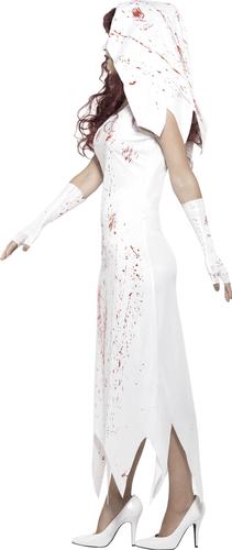 Scary Zombie Ladies Halloween Fancy Dress Adults Womens Horror Costume Outfit - Picture 12 of 46