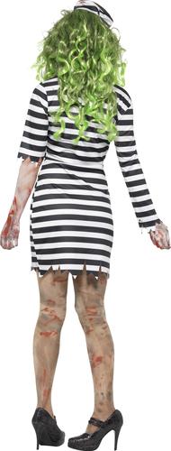 Scary Zombie Ladies Halloween Fancy Dress Adults Womens Horror Costume Outfit - Picture 19 of 46