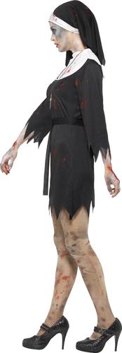 Scary Zombie Ladies Halloween Fancy Dress Adults Womens Horror Costume Outfit - Picture 42 of 46