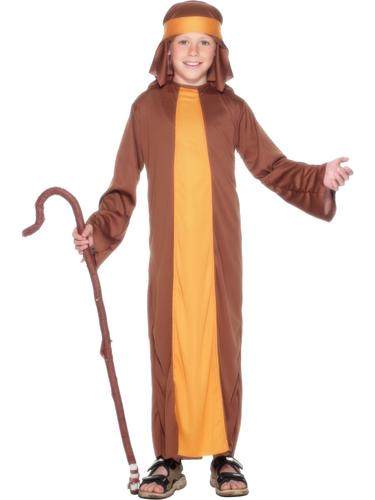 Shepherd & Joseph Boys Nativity Fancy Dress Xmas Christmas Children Costumes New 