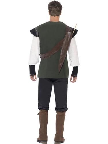 Robin Hood Mens Fancy Dress Fairy Tale Book Day Medieval Thief Adults ...