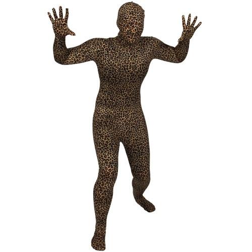 Body Skinz Elegante Vestido Piel Lycra Traje corporal Hombres Adulto Disfraz de Halloween - Imagen 11 de 22