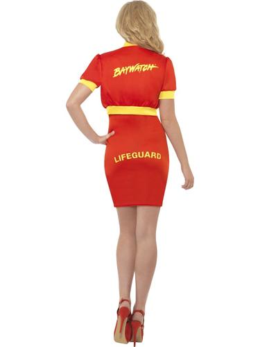 Baywatch Beach Lifeguard 80s 90s Adult Costume Womens Ladies Fancy Dress Outfit 