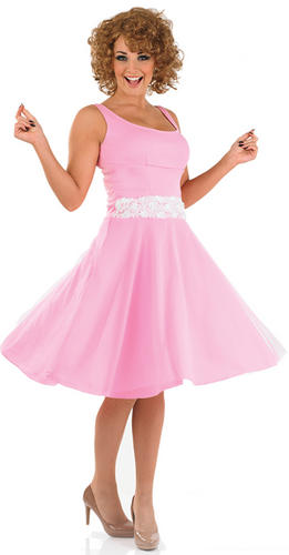 80s Baby Dancer Las Fancy Dress Dirty Dancing Film Pink Womens 80s Baby Dancer Las Fancy Dress Dirty Dancing