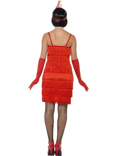 Short Flapper Girl Womens Fancy Dress 1920s 20s Charleston Ladies Adults Costume - Imagen 51 de 58