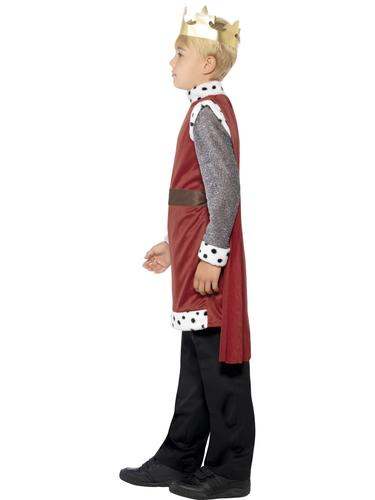 Royal Kings Boys Fancy Dress Tudor Medieval Fairytale Childrens Kids Costume New - Picture 10 of 26