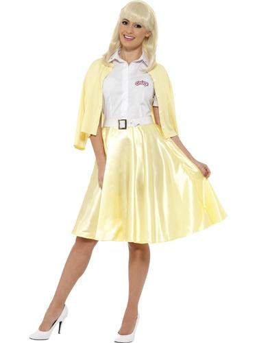 Grease Ladies Fancy Dress 1950s Musical Film Rock n Roll Womens Adults Costumes 