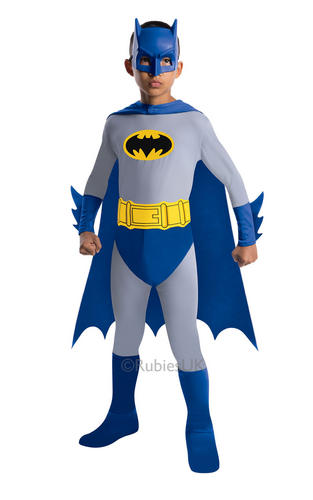 Robin Boys Fancy Dress DC Book Day Week Batman Superhero Kids Childrens Costume
