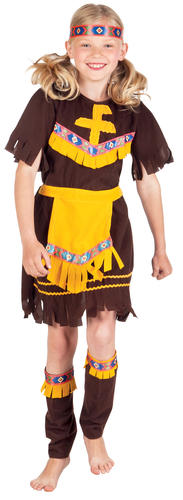 Western Red Indian Kids Fancy Dress Wild West Native American Childrens Costumes - Picture 7 of 7