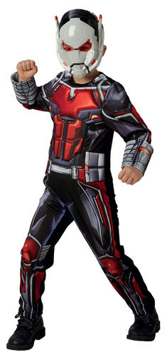 Deluxe Ant-Man Boys Fancy Dress Superhero Comic Book Day Kids Childrens Costume - Picture 3 of 4