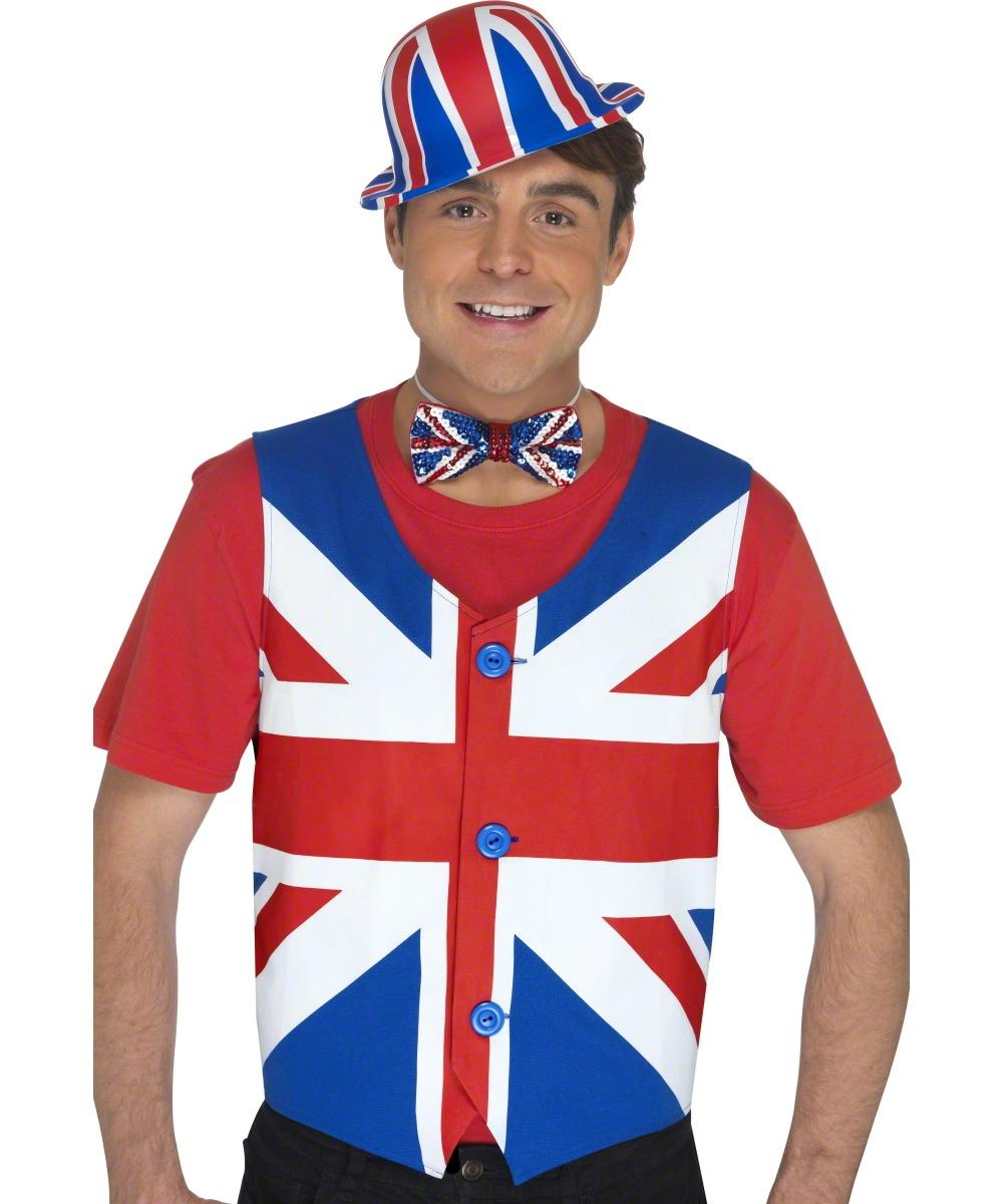 Union Jack Waistcoat Costume | Platinum Jubilee | Mega Fancy Dress