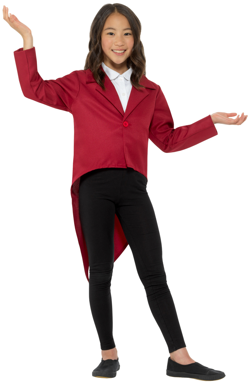 Tailcoat Red Childrens Costume Tailcoat Red Childrens Costume
